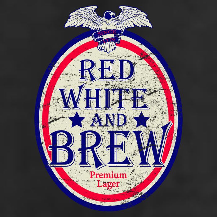 Red White And Brew Since 1776 Golf Towel