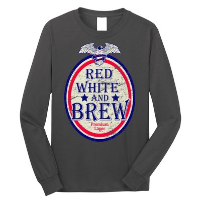Red White And Brew Since 1776 Long Sleeve Shirt