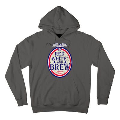 Red White And Brew Since 1776 Tall Hoodie