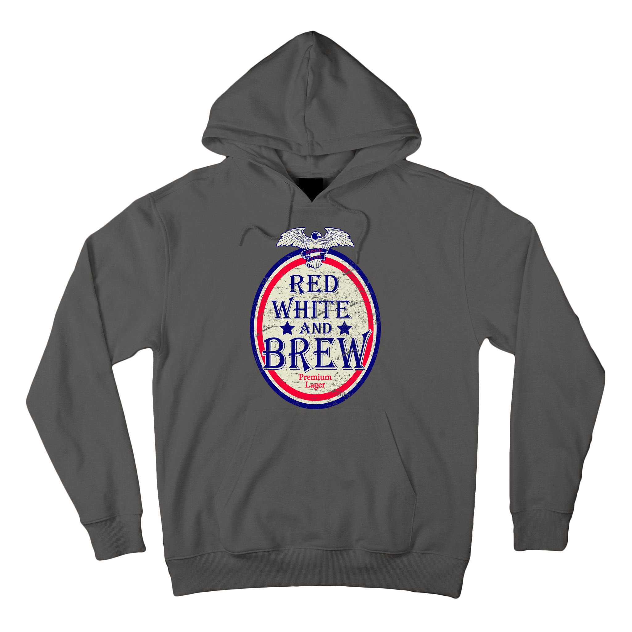 Red White And Brew Since 1776 Tall Hoodie