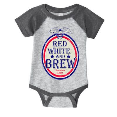 Red White And Brew Since 1776 Infant Baby Jersey Bodysuit