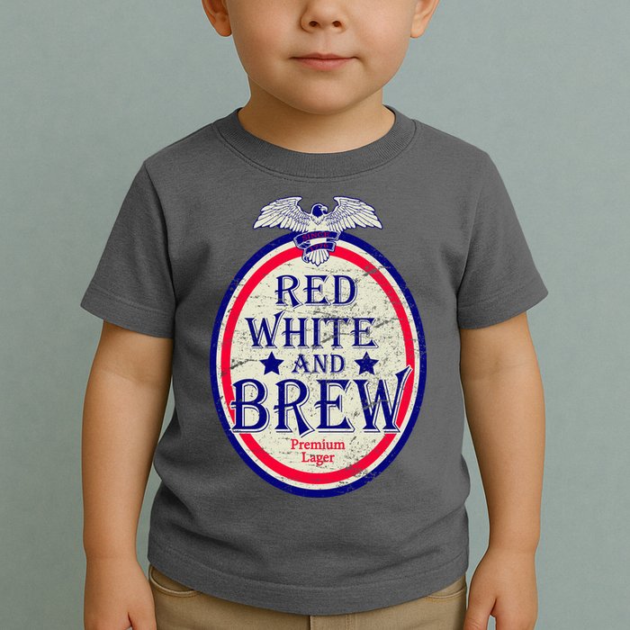 Red White And Brew Since 1776 Toddler T-Shirt
