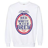 Red White And Brew Since 1776 Garment-Dyed Sweatshirt