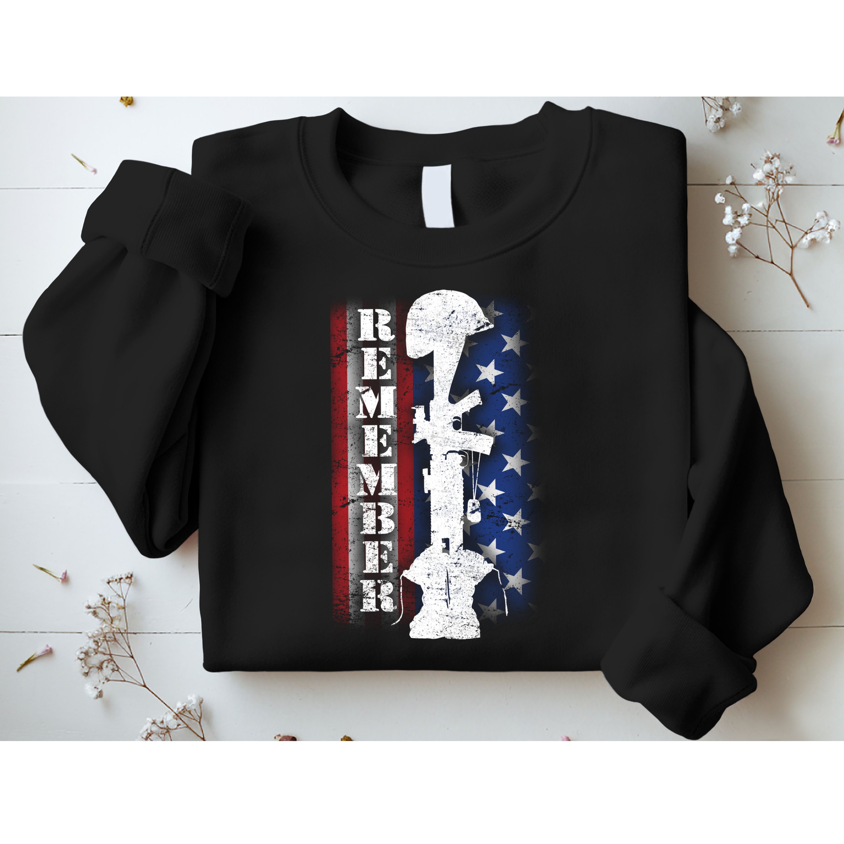 Remember The Fallen Flag Sweatshirt