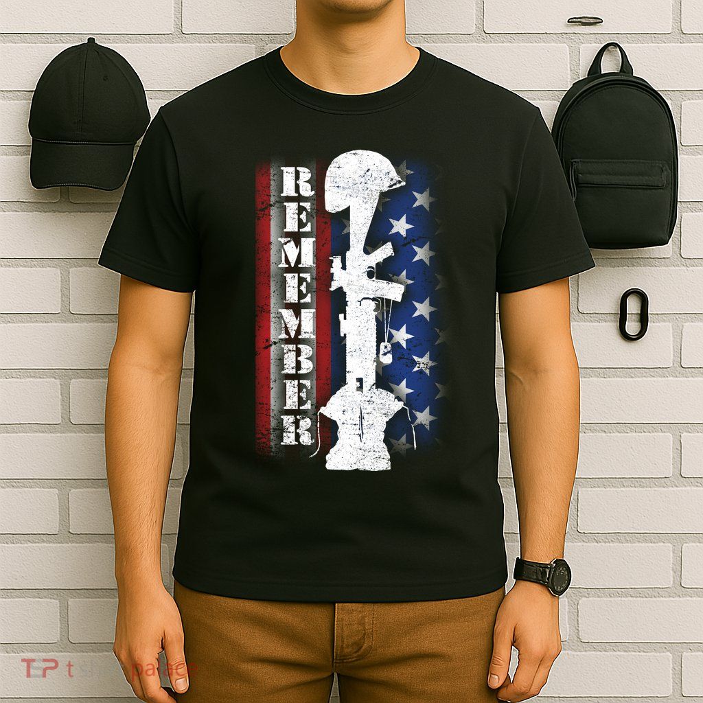 Remember The Fallen Flag T-Shirt