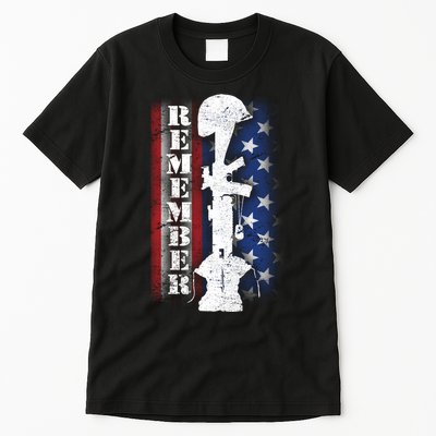 Remember The Fallen Flag Tall T-Shirt