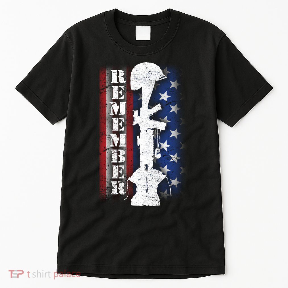 Remember The Fallen Flag Tall T-Shirt