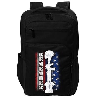 Remember The Fallen Flag Impact Tech Backpack