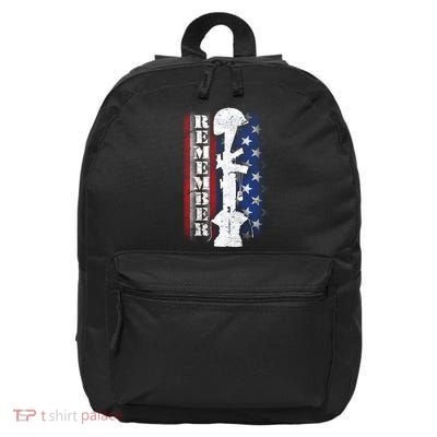 Remember The Fallen Flag 16 in Basic Backpack