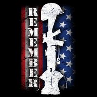 Remember The Fallen Flag 16 in Basic Backpack