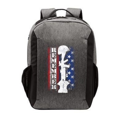 Remember The Fallen Flag Vector Backpack