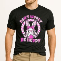 Retro Easter Dont Worry Be Hoppy Easter Bunny Rabbit Performance Shirt