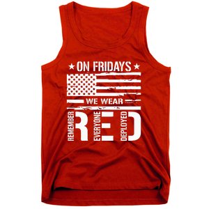 Remember Everyone Deployed On Friday We Wear Red Tank Top