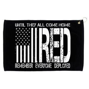 Remember Everyone Deployed Red Friday Grommeted Golf Towel