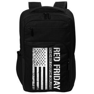 Remember Everyone Deployed Red Friday Zip Hoodie Impact Tech Backpack