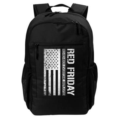 Remember Everyone Deployed Red Friday Zip Hoodie Backpack