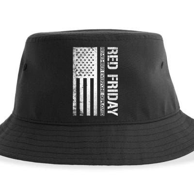 Remember Everyone Deployed Red Friday Zip Hoodie Sustainable Bucket Hat
