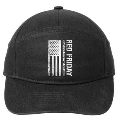 Remember Everyone Deployed Red Friday Zip Hoodie 7-Panel Snapback Hat