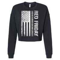 Remember Everyone Deployed Red Friday Zip Hoodie Cropped Pullover Crew