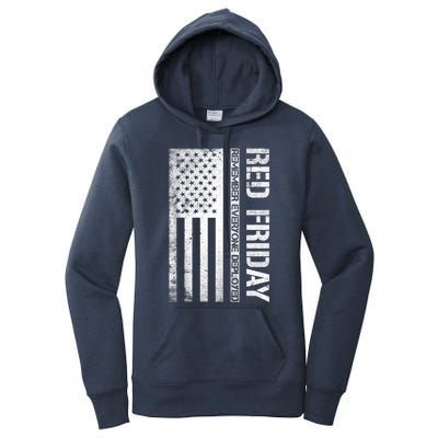 Remember Everyone Deployed Red Friday Zip Hoodie Women's Pullover Hoodie