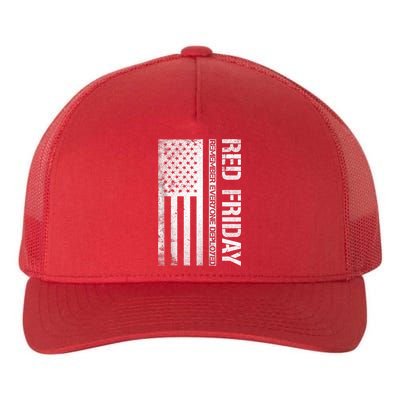 Remember Everyone Deployed Red Friday Zip Hoodie Yupoong Adult 5-Panel Trucker Hat