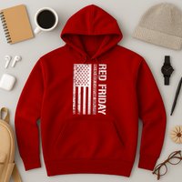 Remember Everyone Deployed Red Friday Zip Hoodie Hoodie