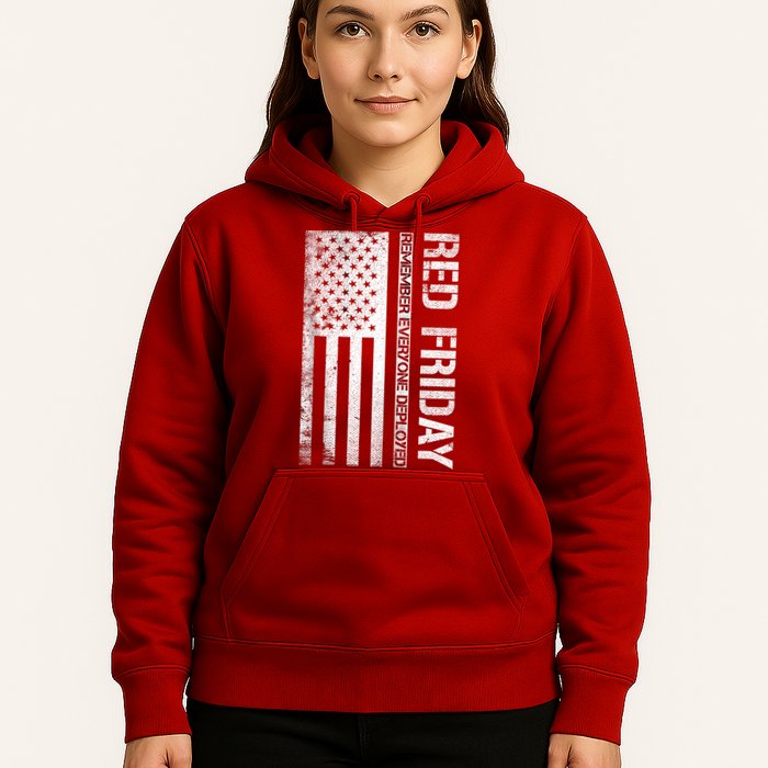 Remember Everyone Deployed Red Friday Zip Hoodie Hoodie