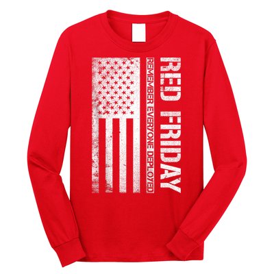 Remember Everyone Deployed Red Friday Zip Hoodie Long Sleeve Shirt