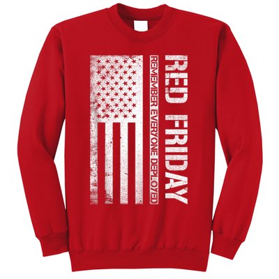 Remember Everyone Deployed Red Friday Zip Hoodie Sweatshirt