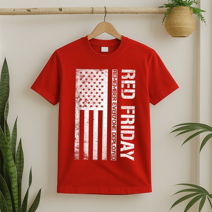 Remember Everyone Deployed Red Friday Zip Hoodie T-Shirt