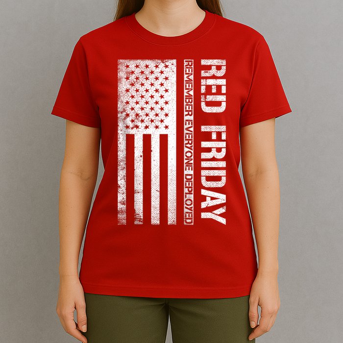 Remember Everyone Deployed Red Friday Zip Hoodie T-Shirt