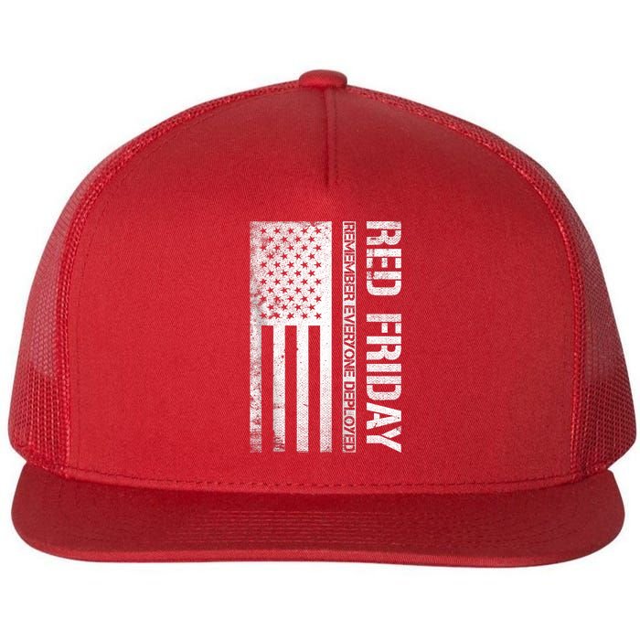 Remember Everyone Deployed Red Friday Zip Hoodie Flatbill Hat