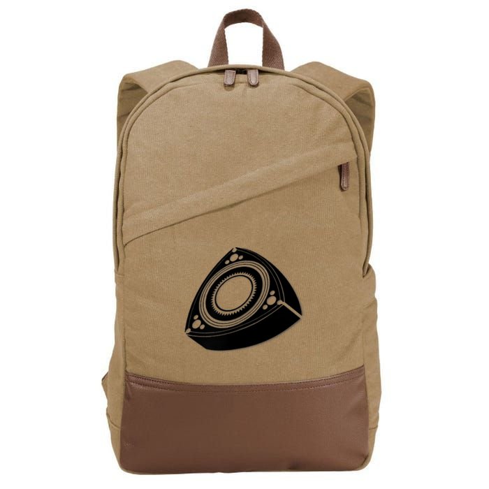 Rotary Engine Design Cotton Canvas Backpack