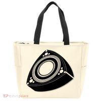 Rotary Engine Design Zip Tote Bag