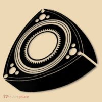 Rotary Engine Design Zip Tote Bag