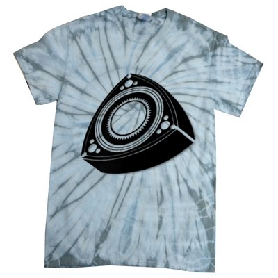 Rotary Engine Design Tie-Dye T-Shirt