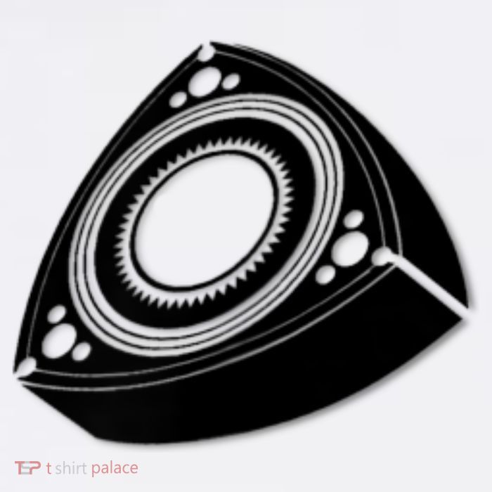 Rotary Engine Design 11oz C Handle Ceramic Mug