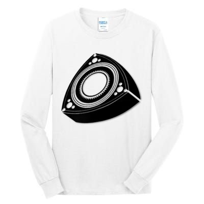 Rotary Engine Design Tall Long Sleeve T-Shirt