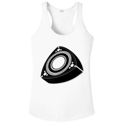 Rotary Engine Design Ladies PosiCharge Competitor Racerback Tank