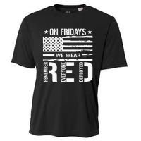 Remember Everyone Deployed On Friday We Wear Red Cooling Performance Crew T-Shirt