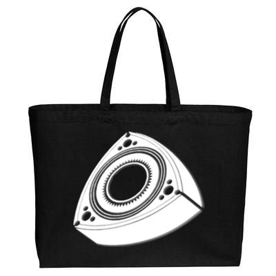 Rotary Engine Design Gift Cotton Canvas Jumbo Tote