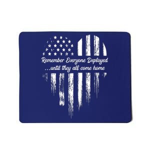 Remember Everyone Deployed Red Friday Mousepad