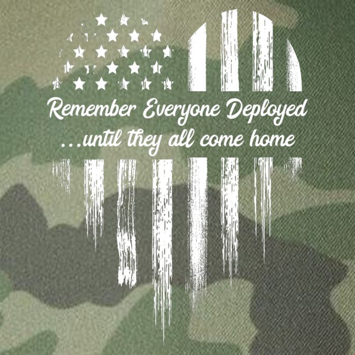 Remember Everyone Deployed Red Friday Legacy Tie Dye Trucker Hat