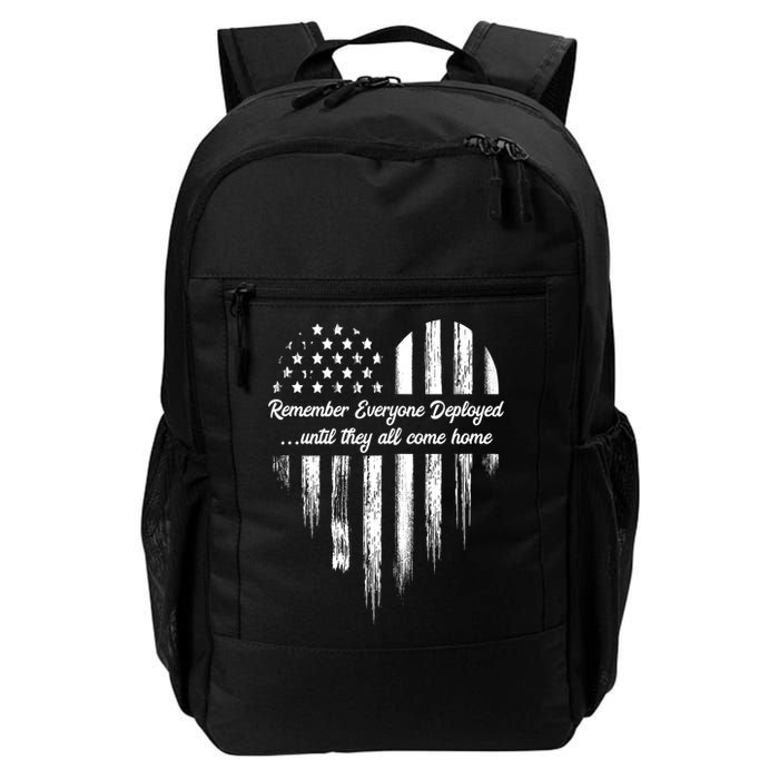 Remember Everyone Deployed Red Friday Backpack