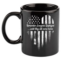 Remember Everyone Deployed Red Friday 11oz C Handle Ceramic Mug