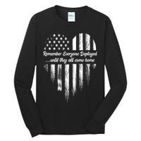 Remember Everyone Deployed Red Friday Tall Long Sleeve T-Shirt
