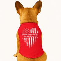 Remember Everyone Deployed Red Friday Doggie Tank