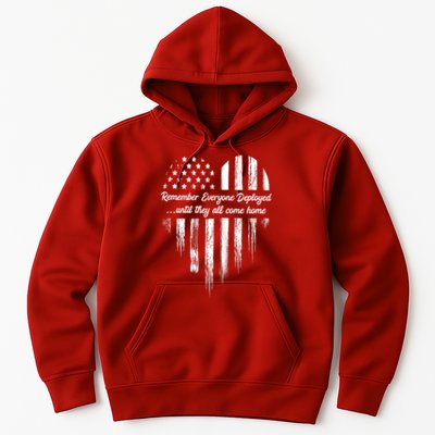 Remember Everyone Deployed Red Friday Hoodie