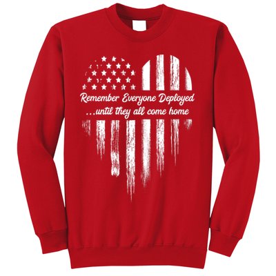 Remember Everyone Deployed Red Friday Sweatshirt