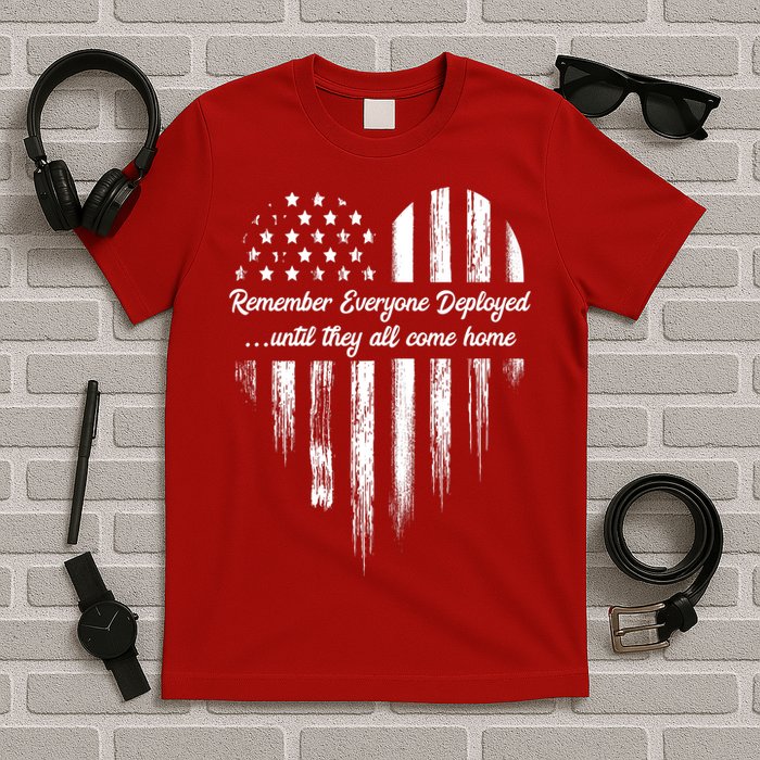 Remember Everyone Deployed Red Friday T-Shirt